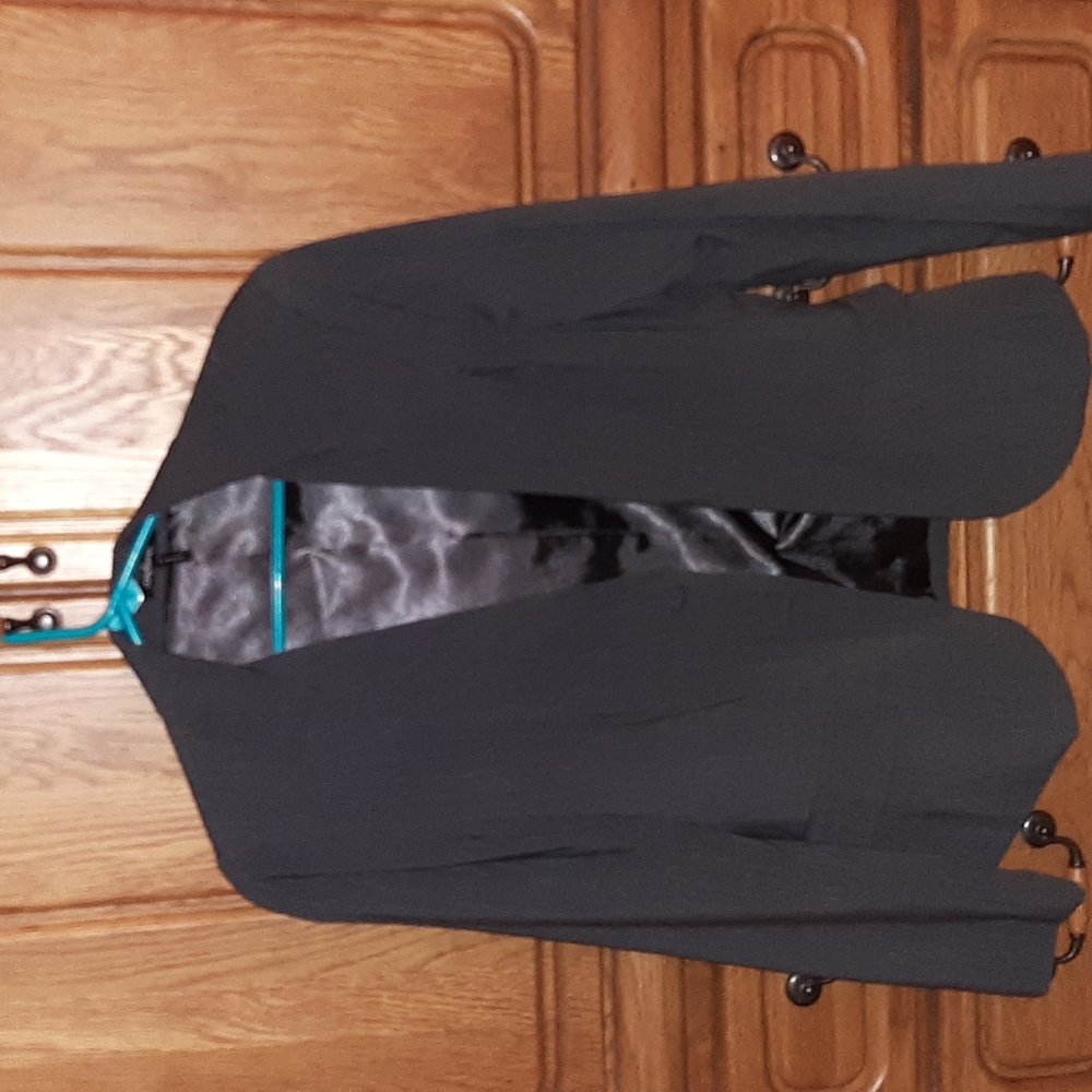 Daisy Fuentes dark Grey blazer size 10